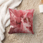 ピンクかわいらしのポピー枕 クッション (ブランケット)