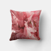 ピンクかわいらしのポピー枕 クッション (裏面)