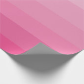 ピンクかわいらしのラッグラデーションピング紙 ラッピングペーパー (角)