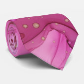 ピンクかわいらしのロウソクで ネクタイ (ロール)