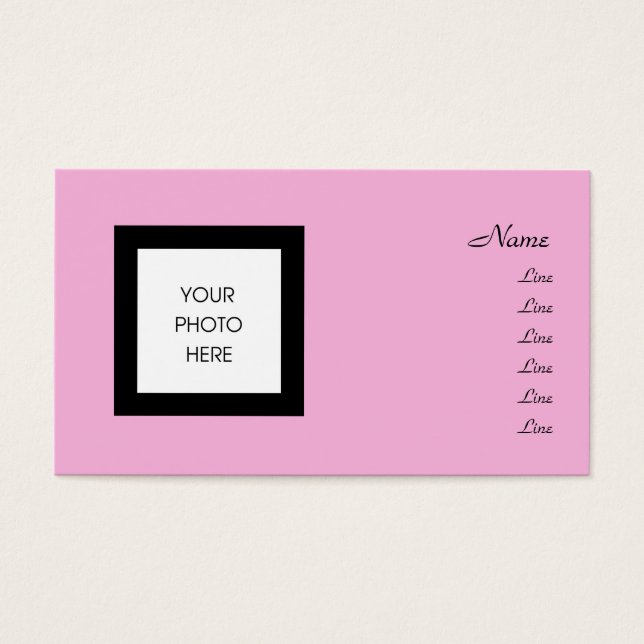 ピンクかわいらしの写真フレーム (正面)