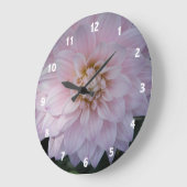 ピンクかわいらしの壁時計 ラージ壁時計 (傾斜)