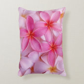 ピンクかわいらしの夏の花 アクセントクッション (正面(垂直))