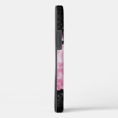 ピンクかわいらしの大理石ロカッコいいマンチモノグラム Case-Mate iPhoneケース (裏面 / 右)