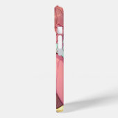 ピンクかわいらしの弁髪をしたアニメの少女 Case-Mate iPhoneケース (裏面 / 左)