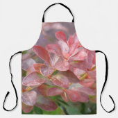 ピンクかわいらしの枝 エプロン (正面)