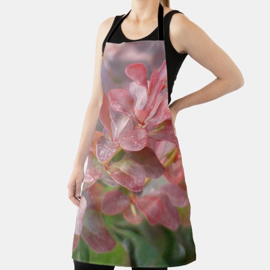 ピンクかわいらしの枝 エプロン (インサイチュ)