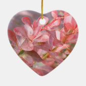 ピンクかわいらしの枝 セラミックオーナメント (裏面)