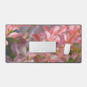 ピンクかわいらしの枝 デスクマット (キーボード&マウス)