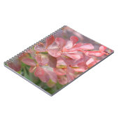 ピンクかわいらしの枝 ノートブック (左側)