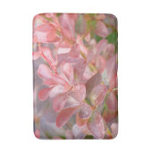 ピンクかわいらしの枝 バスマット (正面縦)