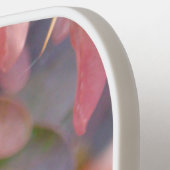 ピンクかわいらしの枝 ピックルボールラケット (左詳細)