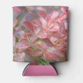 ピンクかわいらしの枝 缶クーラー (正面)