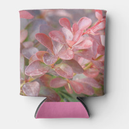 ピンクかわいらしの枝 缶クーラー