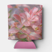 ピンクかわいらしの枝 缶クーラー (裏面)