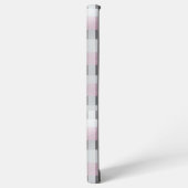 ピンクかわいらしの格子模様 – トレンディータータンチェック SAMSUNG GALAXYケース (左側面)