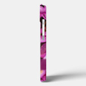 ピンクかわいらしの花パーソナライズされた写真 Case-Mate iPhoneケース (裏面 / 左)