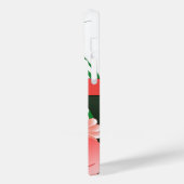 ピンクかわいらしの花名前をカスタムするハイビスカスフローラ Case-Mate iPhoneケース (裏面 / 左)