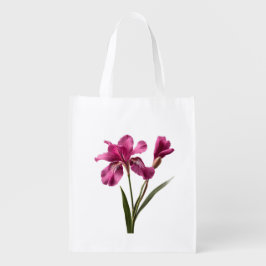 ピンクかわいらしの花 エコバッグ