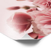 ピンクかわいらしの花 フォトプリント            (角)