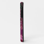 ピンクかわいらしの菊の花パーソナライズされた Case-Mate iPhoneケース (裏面/左)