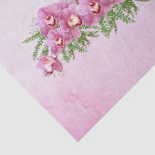 ピンクかわいらしの蘭フローラ 薄葉紙 (詳細)