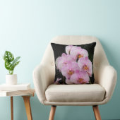 ピンクかわいらしの蘭 クッション (椅子)