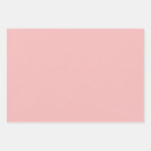 ピンクかわいらしの赤ちゃんシャワーミックスとマッチ ラッピングペーパーシート (正面3)