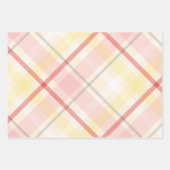 ピンクかわいらしの赤ちゃんシャワーミックスとマッチ ラッピングペーパーシート (正面)