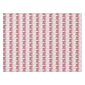 ピンクかわいらしカップケーキケーキブライダルシャワー誕生日 テーブルクロス (正面(横))