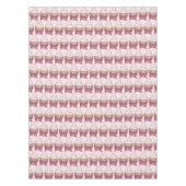 ピンクかわいらしカップケーキケーキブライダルシャワー誕生日 テーブルクロス (正面)