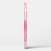 ピンクかわいらしカーネーションスタイリッシュ写真 Case-Mate iPhoneケース (裏面 / 左)