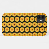 ピンクかわいらしガーベラデイジーパターン Case-Mate iPhoneケース (裏面(横))