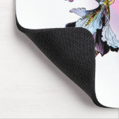 ピンクかわいらしギフトアイディアの女の子 マウスパッド (コーナー)