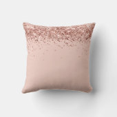 ピンクかわいらしグリッターキンセアニェラ クッション (裏面)