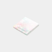 ピンクかわいらしグリッターグラマガーリーラス ポストイット (アングル)