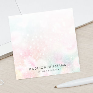 ピンクかわいらしグリッターグラマガーリーラス ポストイット