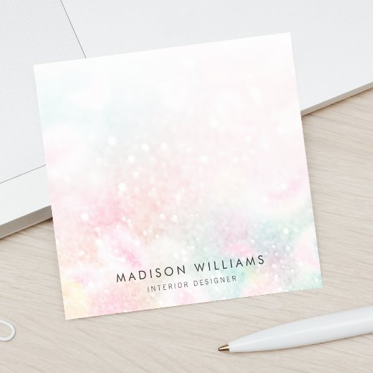 ピンクかわいらしグリッターグラマガーリーラス ポストイット