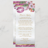 ピンクかわいらしグリッターリップインストラクション2 (正面/裏面)