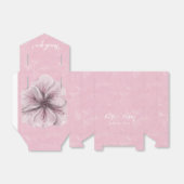 ピンクかわいらしサンキューフローラ フェイバーボックス (折り畳みなし)