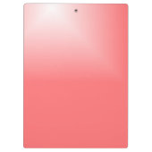 ピンクかわいらしシック クリップボード (裏面)