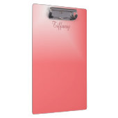 ピンクかわいらしシック クリップボード (右)