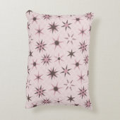 ピンクかわいらしジオスターズ – パターン。 アクセントクッション (裏面(縦))