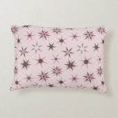 ピンクかわいらしジオスターズ – パターン。 アクセントクッション (裏面)