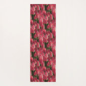 ピンクかわいらしチューリップ ヨガマット (裏面)