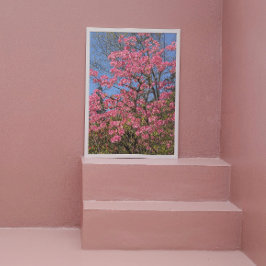 ピンクかわいらしツツジフローラ フォトプリント           