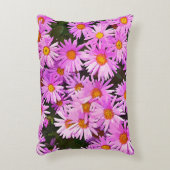 ピンクかわいらしデイジー アクセントクッション (正面(垂直))