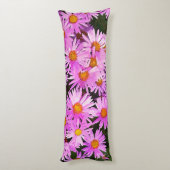 ピンクかわいらしデイジー ボディピロー (裏面 (縦))