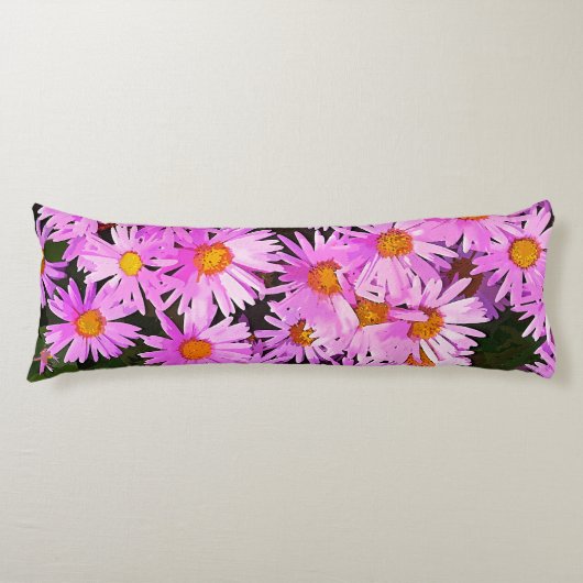 ピンクかわいらしデイジー ボディピロー (正面)