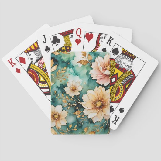 ピンクかわいらしトランプ トランプ (裏面)